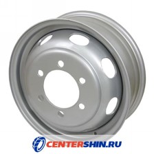 Колесный диск ГАЗ Штамп 5.5х16/6х170 D130 ET106 серебристый